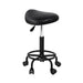 Goslash Picks Artiss Saddle Stool Salon Chair Black Swivel