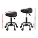 Goslash Picks Artiss Saddle Stool Salon Chair Black Swivel