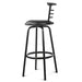 Nz Local Stock-artiss Set Of 2 Pu Leather Bar Stools