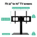 Artiss Table Top Tv Swivel Mounted Stand