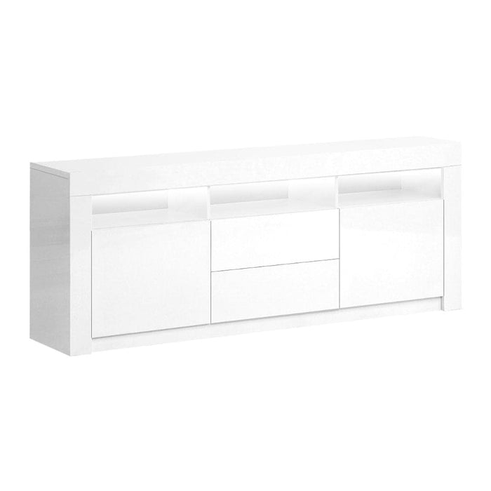 Artiss Tv Cabinet Entertainment Unit Stand Rgb Led Gloss