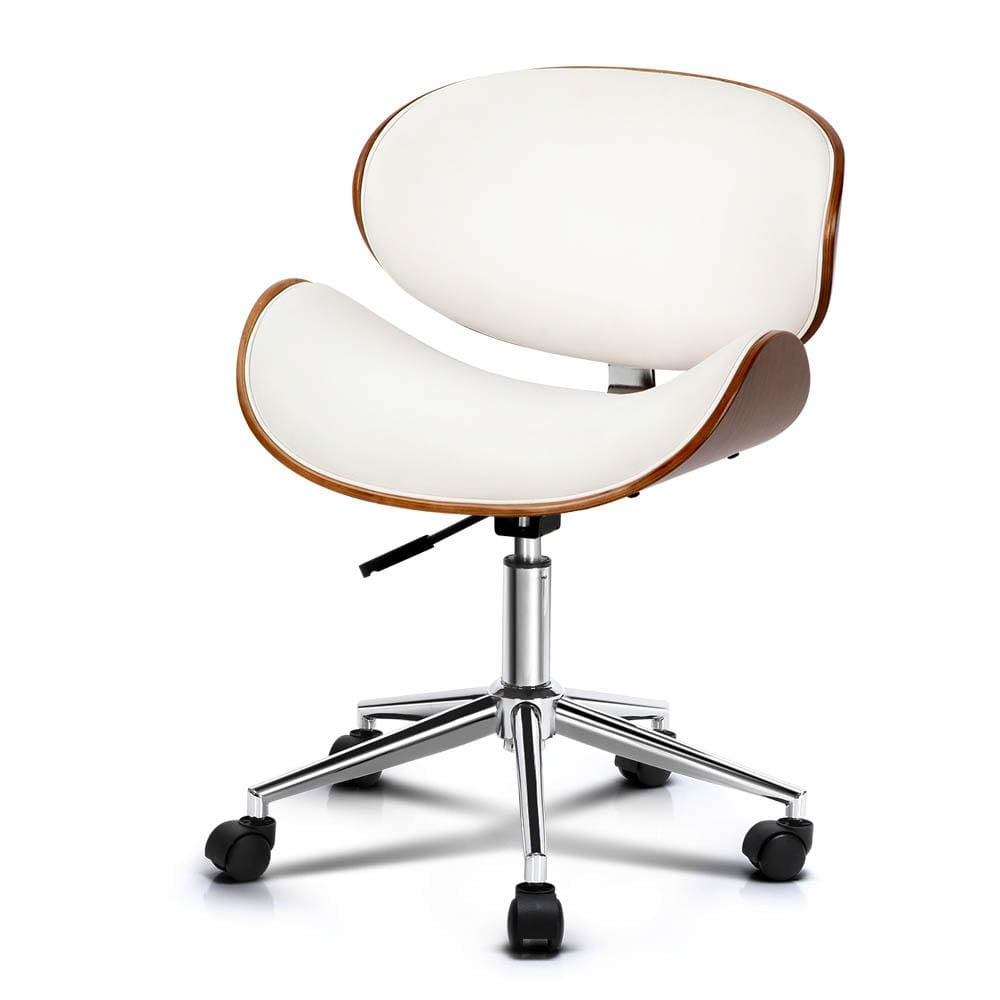 Artiss wooden best sale office chair