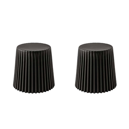 Artissin Set Of 2 Cupcake Stool Plastic Stacking Stools