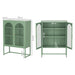 Artissin Buffet Sideboard Metal Locker Display Shelves