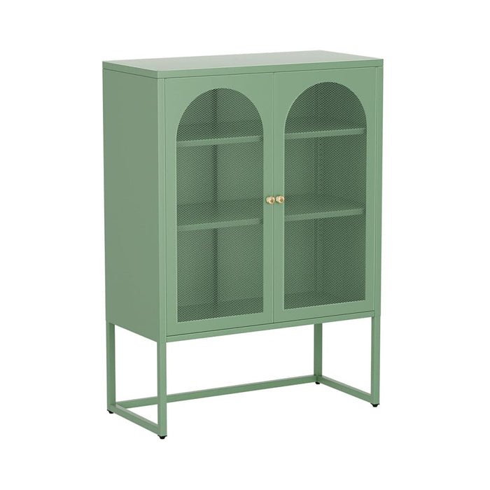 Artissin Buffet Sideboard Metal Locker Display Shelves