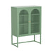 Artissin Buffet Sideboard Metal Locker Display Shelves