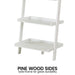 Aster 5-tier Ladder Shelf - White