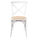 Aster Crossback Dining Chair Set Of 2 Solid Birch Timber