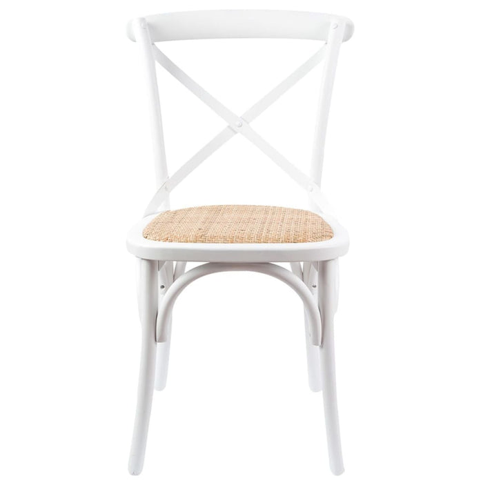 Aster Crossback Dining Chair Set Of 4 Solid Birch Timber