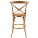 Aster 2pc Crossback Bar Stools Dining Chair Solid Birch