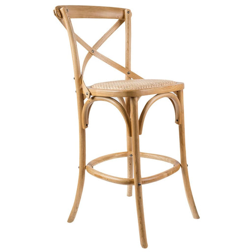 Aster Crossback Bar Stools Dining Chair Solid Birch Timber