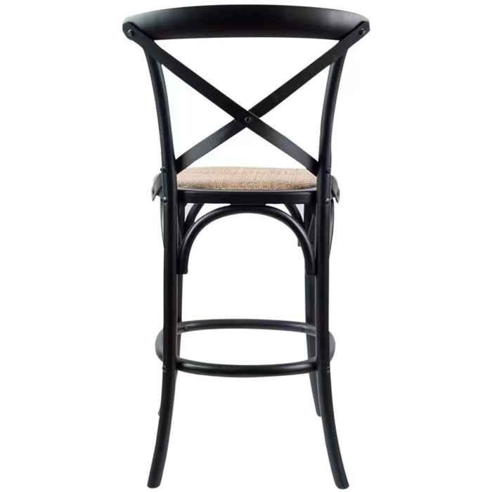 Aster Crossback Bar Stools Dining Chair Solid Birch Timber