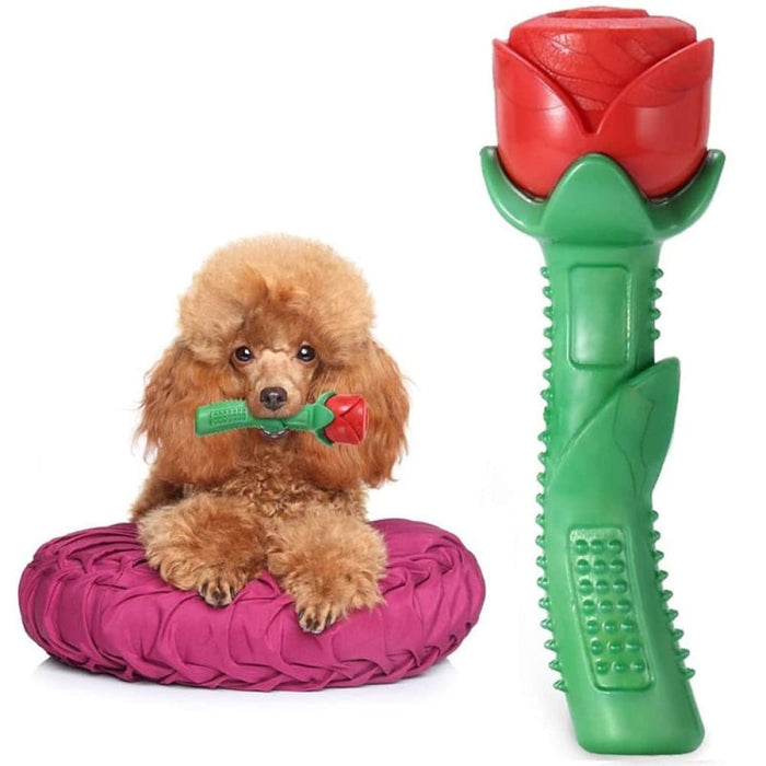 Attractive Durable Floatable Cleaning Teeth Rose Shaped Dog