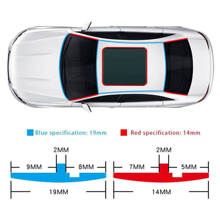 Auto Car Rubber Seal Strip Universal Window Roof Sealing