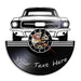 Auto Service Wall Art Garage Led Vinyl Record Clock Custom