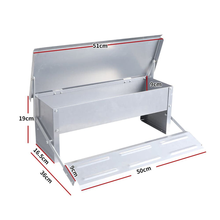 Goslash Picks Automatic Chicken Feeder Self Open Poultry