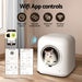 Automatic Cat Litter Box Self-cleaning Smart Large Toilet