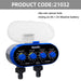 Automatic Two Outlet Four Dials Water Timer Controller