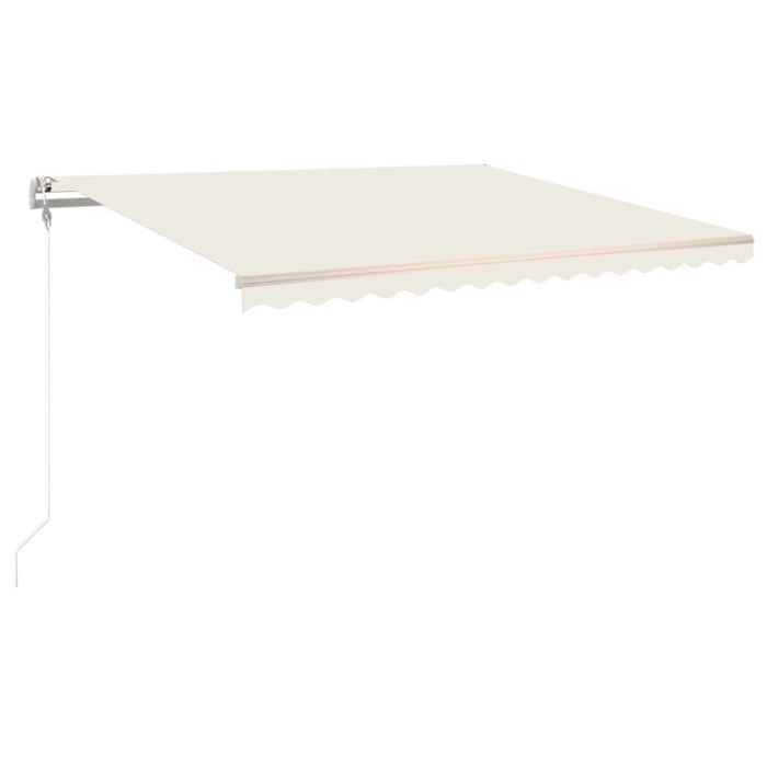 Automatic Retractable Awning 400x300 Cm Cream Tbkpipp