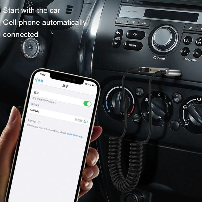 Aux Car Bluetooth Receiver Adapter 3.5mm Audio