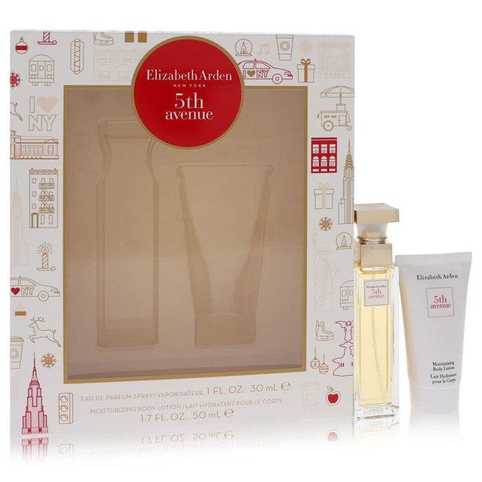 5th Avenue Gift Set - 1 Oz Edp Spray + 1.7 Body Lotion