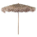 Bamboo Parasol 270 Cm With Banana Leaf Roof Aopbn