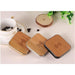 Bamboo Wood Portable Qi Wireless Charger Fast Charging Pad