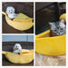 Banana Shape Warm Short Plush Soft Cozy Pet House For Dogs