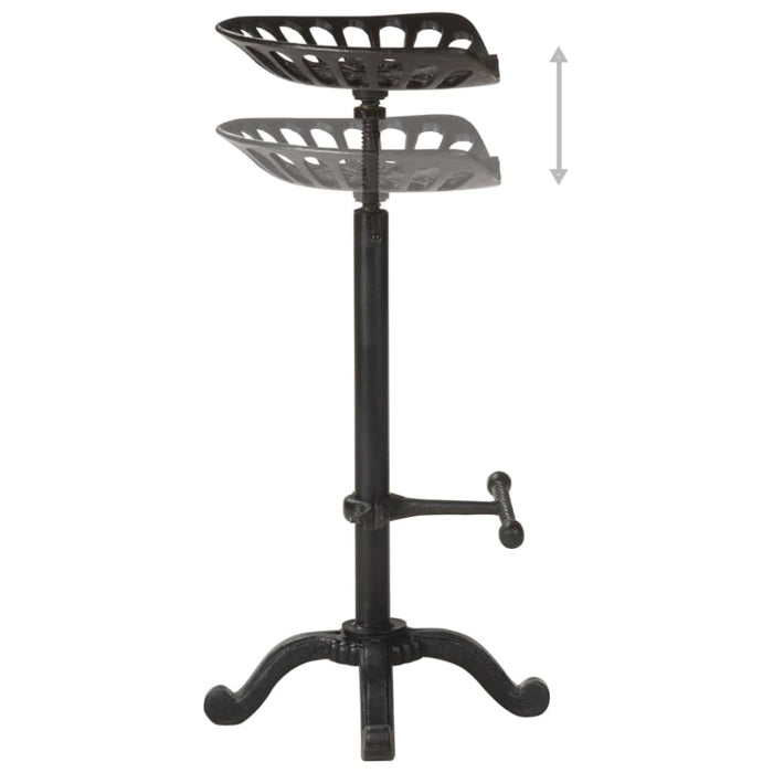 Bar Stool Black Cast Iron Txobaa