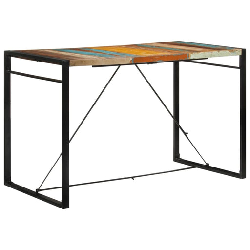 Bar Table 175x90x110 Cm Solid Wood Reclaimed Tpoixo