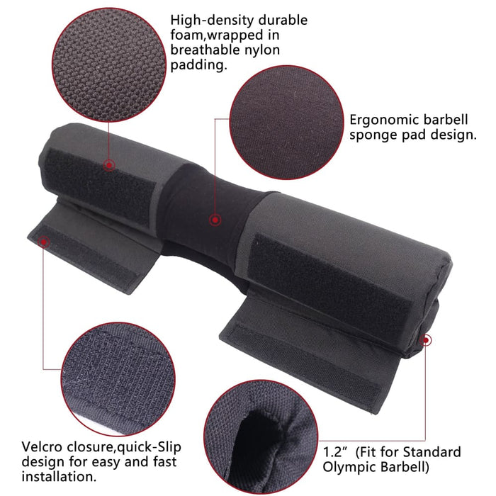 Barbell Pad With Fastening Cloth