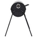 Barrel Grill With 2 Cooking Grids Black 80x95x90 Cm Steel