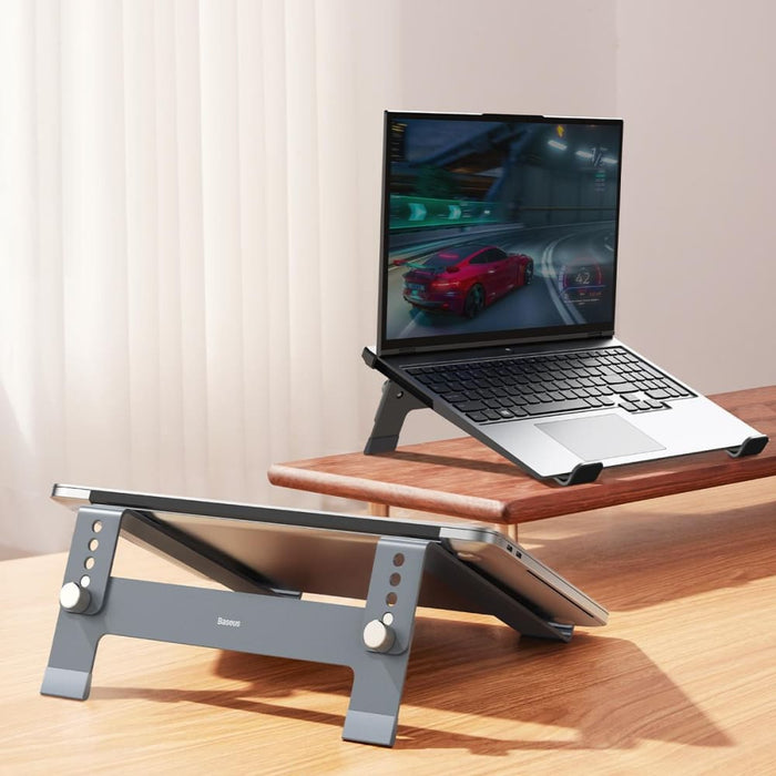 Baseus 4-level Adjustable Desktop Laptop Holder Space Grey