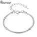 Basic Snake Chain Bracelets 16cm-23cm For Women