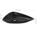 Basin Ceramic Black Triangle 645x455x115 Mm Oaxkkn