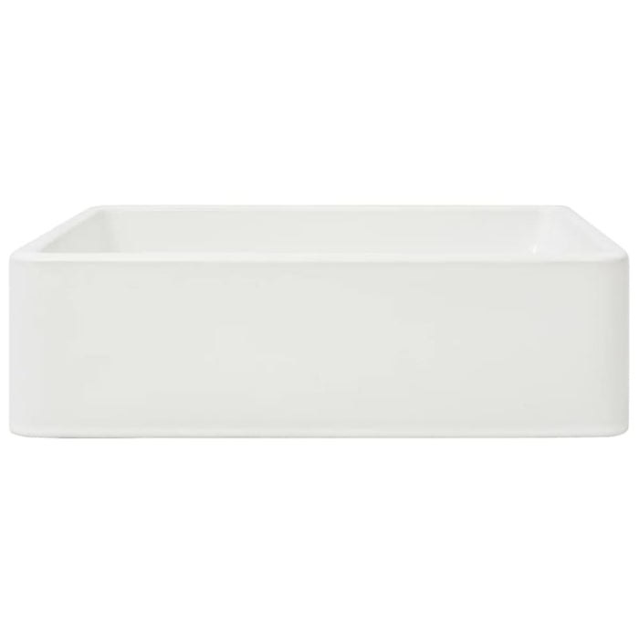 Basin Ceramic White 41x30x12 Cm Oaxttk