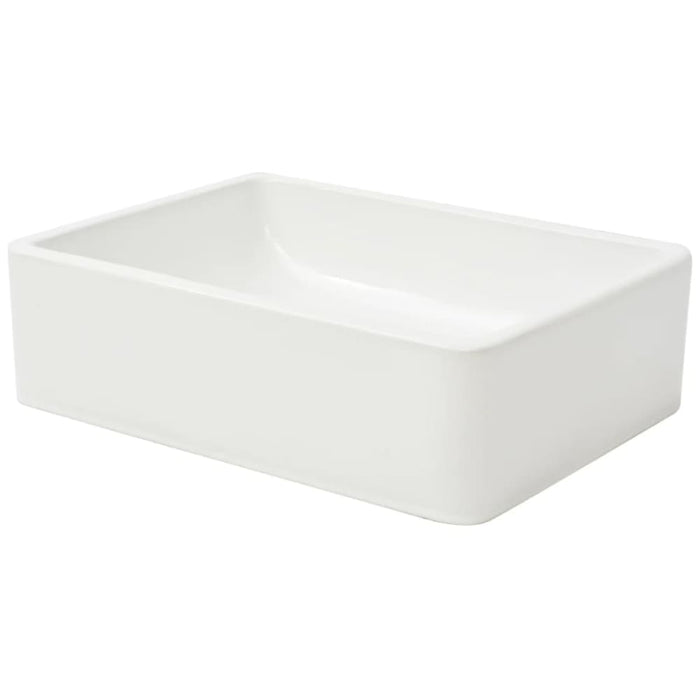 Basin Ceramic White 41x30x12 Cm Oaxttk