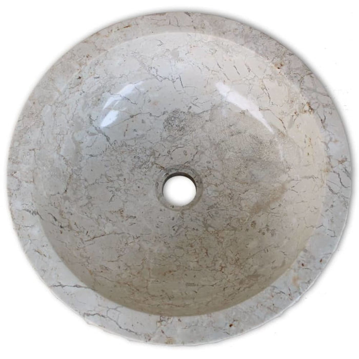 Basin Marble 40 Cm Cream Xaxlit