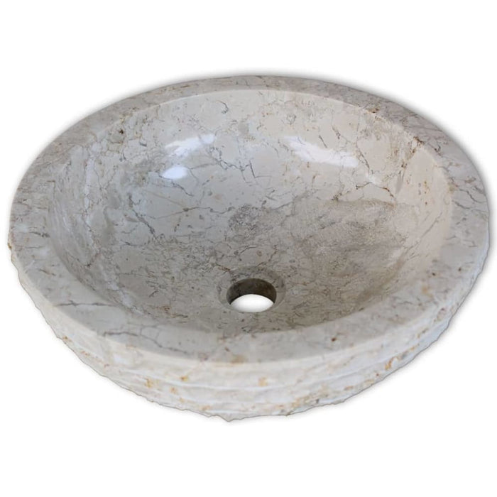 Basin Marble 40 Cm Cream Xaxlit