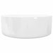 Basin Round Ceramic White 40x15 Cm Oaxtax