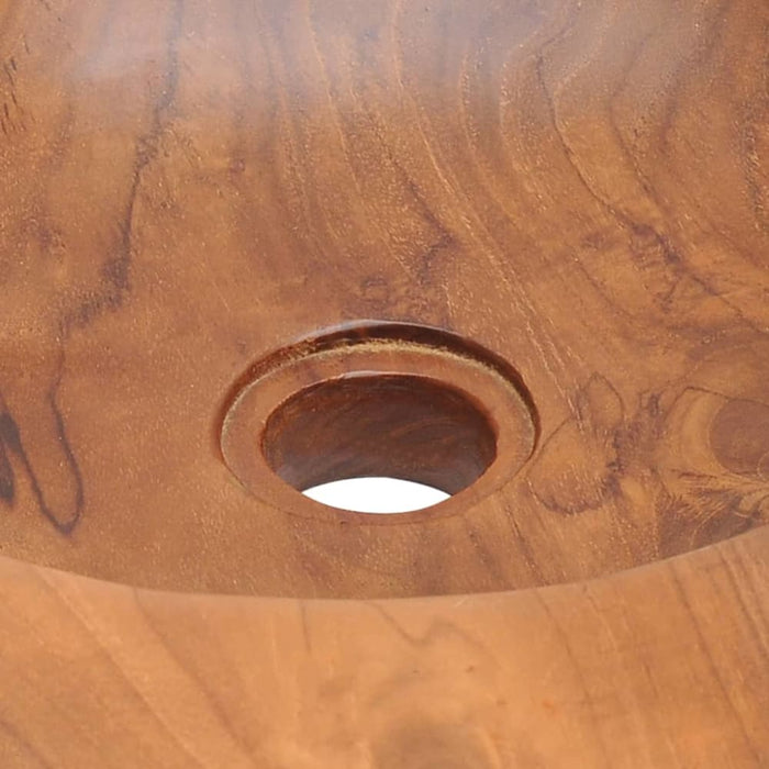 Basin Solid Teak 45 Cm Xataip