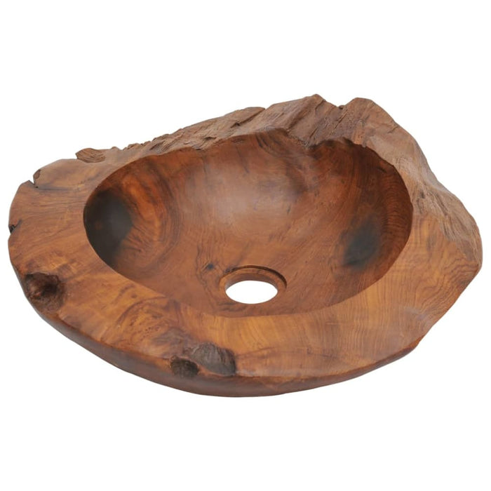 Basin Solid Teak 45 Cm Xataip