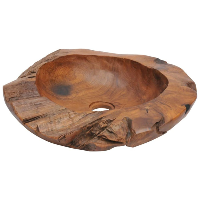 Basin Solid Teak 45 Cm Xataip