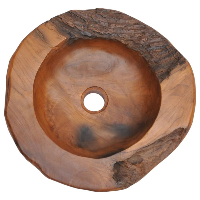 Basin Solid Teak 45 Cm Xataip