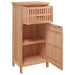 Bathroom Cabinet 42x29x82 Cm Solid Wood Walnut Tpbtpa