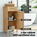 Bathroom Cabinet Storage 90cm Wooden Jill