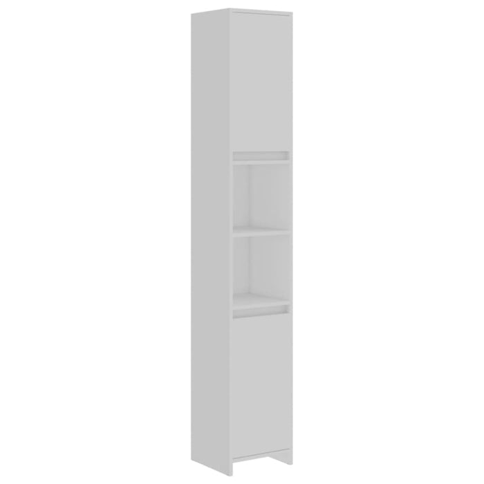 Bathroom Cabinet White 30x30x183.5 Cm Engineered Wood Nbxllk