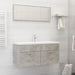 Bathroom Furniture Set Concrete Grey Chipboard Tbibnkl