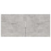 Bathroom Furniture Set Concrete Grey Chipboard Tbibnkl