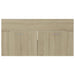 Bathroom Furniture Set Sonoma Oak Chipboard Tbibnnl